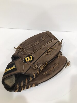 wilson optima gold series A2724 right hand throw baseball glove dual hinge