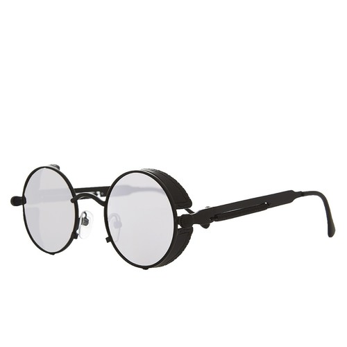 Swway Santorini Rounds Silver/Black Round Sunglasses 56-20  display picture 1