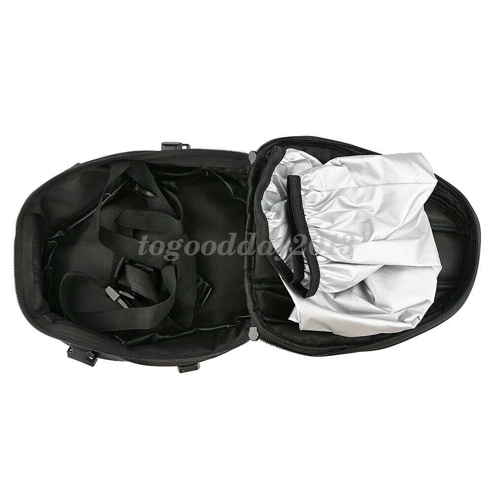 Bolsas traseiras impermeáveis para motocicleta bolsa de assento traseiro esportiva para scooter pacote de ferramentas - Imagem 4 de 4