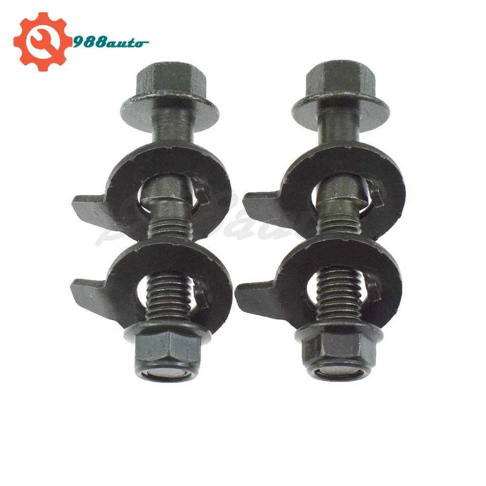 For 14MM ADJUSTABLE CAM BOLTS KIT 2PCS FRONT LEFT & RIGHT CAMBER ALIGNMENT 81260 - Image 2 of 4