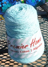 Premier Yarns Home Cotton Yarn in Pastel Blue 1033-05 - NWT Smoke Free Home