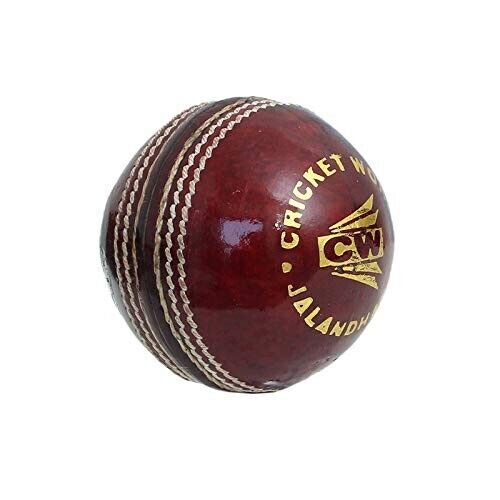 Cricket Leather Ball 4Piece Leather Ball Club Match Tournament Pack of