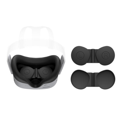 Lens Protector Cover For Meta Quest 3S Dustproof Anti-scratch Lens Cap Silicone