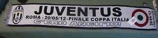 SCIARPA JUVENTUS NAPOLI CALCIO FINALE COPPA ITALIA 2012 VINTA DA JUVE IO C'ERO