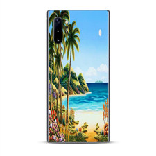 Skins Decal Wrap for Samsung Note 10 Plus Beach Water Palm Trees