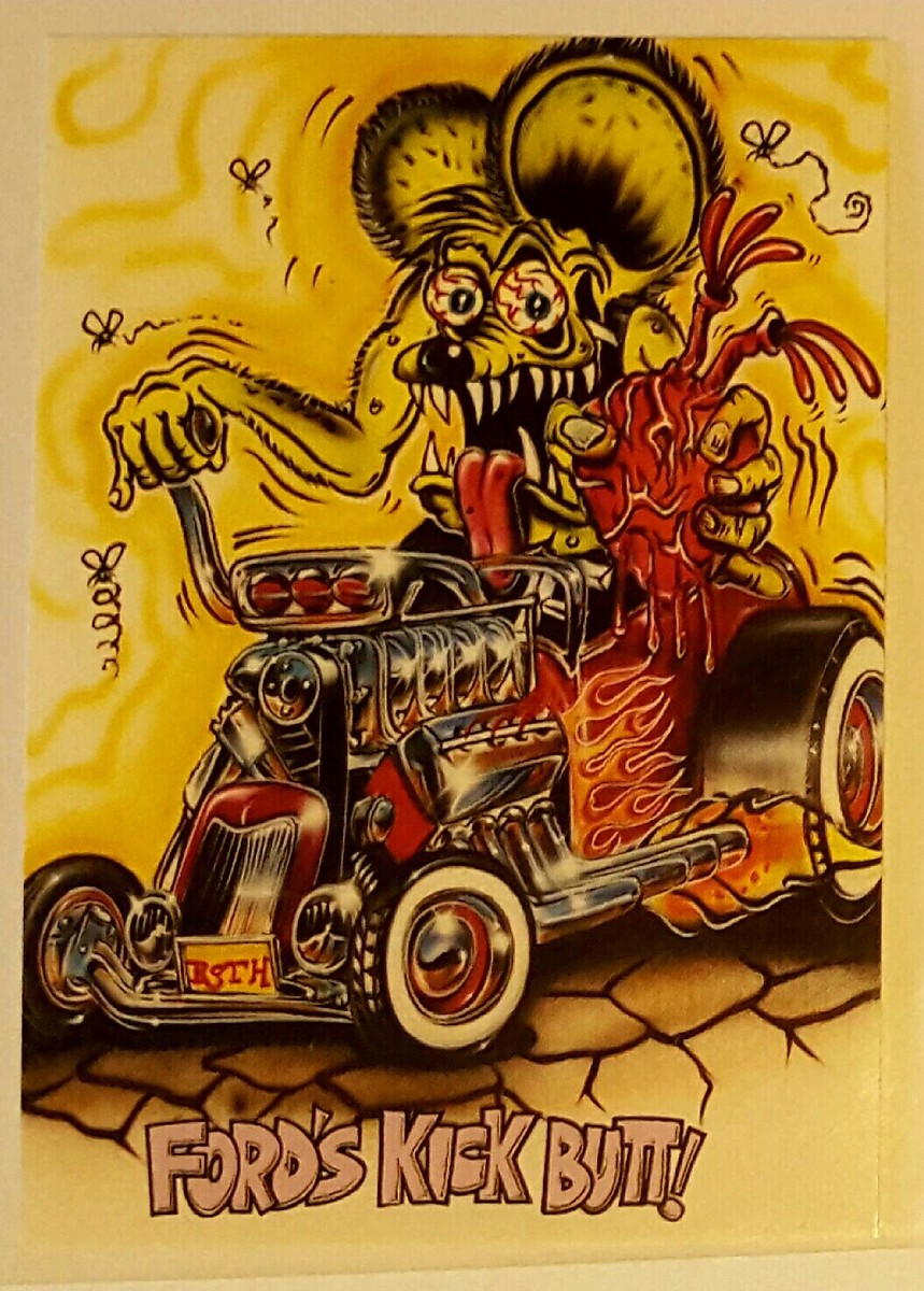 1996 Rat Fink card 