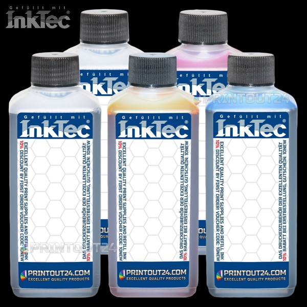 2,5L Inktec® Ciss NachfüLl Drucker Tinte Refill Ink 302XL F6U68AE FüR Hp-image
