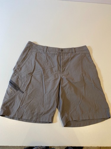 Helly Hansen Shorts Mens 38 Gray Cargo Hiking Breathable Lightweight