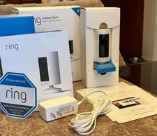 Ring Indoor Cam Plug-In Security Camera Model 5UM4E5 Compact Security Camera