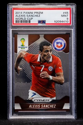 2014 Panini Prizm World Cup Alexis Sanchez #45 PSA 9 Chile | eBay