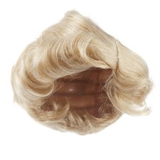 Bulk Lot of 12 Antina's Light Blonde Grandpa 9" Doll Wigs with Side Part