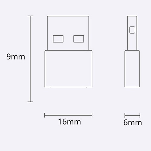 Bluetooth Adapter USB Bluetooth 5.0 Wireless Audio Stick Receiver for PC Wind TA - Afbeelding 3 van 12