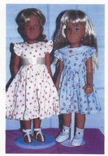 Sewing pretty dress pattern fits 16" SASHA dolls clothes