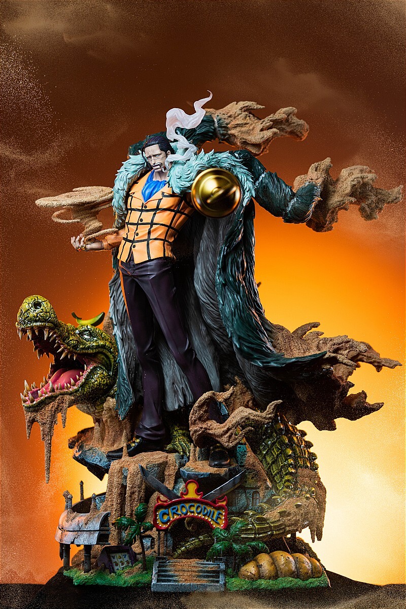 JIMEI Palace One Piece Sir Crocodile Resin Statue Model H69 JIMEI Palace One Piece Sir Crocodile Resin Statue Model H69