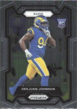 Desjuan Johnson 2023 Panini Prizm #356 RC Los Angeles Rams