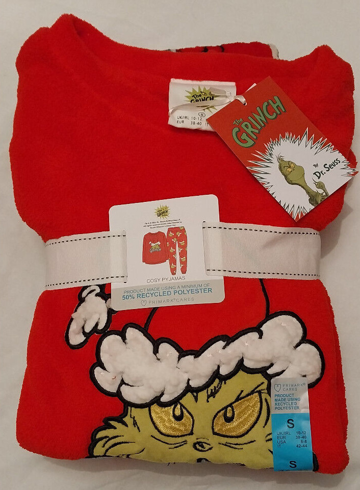 the grinch pjs primark
