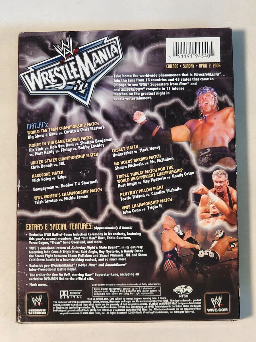 Watch wrestlemania 22 online hotsell free