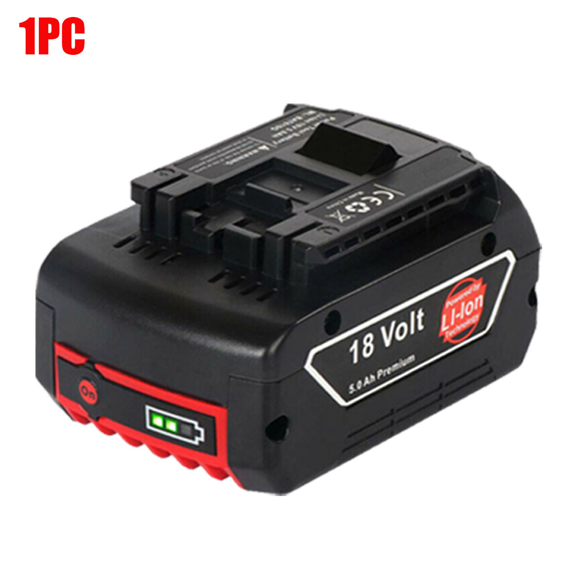2x18Volt 7000mAh Für Bosch 18V Li-Ion Batterie BAT609 BAT610G BAT618 - Foto 4