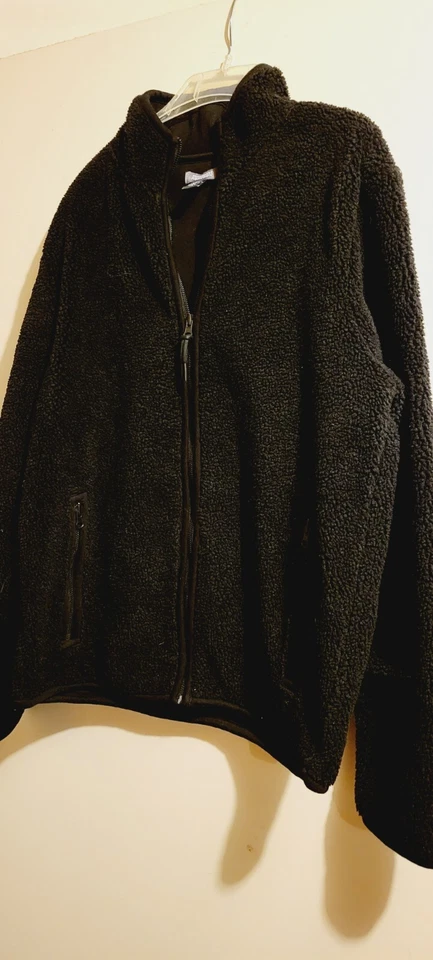 Men's Designer Kenneth Cole Reaction Black Coat Jacket Large Casual - Image 2 of 4