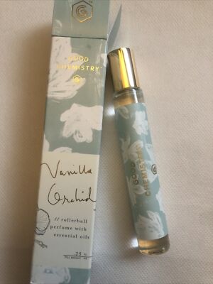 Good Chemistry Vanilla Orchid Eau De Parfum Rollerball Essential Oils  NIB