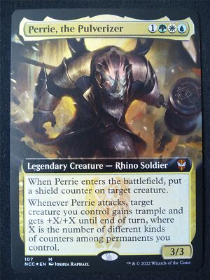 perrie the Pulverizer Extended Foil - NCC - Mtg Card #2CH