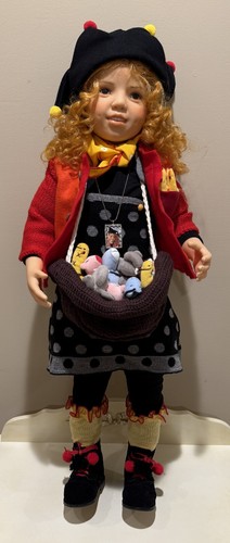 SELTENE HILDEGARD GÜNZEL "JOY" PUPPE - LIMITED EDITION 11/150 - NEUWERTIG IN BOX MIT COA