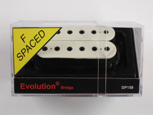 DiMarzio F-spaced Evolution Bridge Humbucker White DP 159