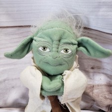 Star Wars Yoda Plush Beanbag Stuffed Toy Hasbro Buddies 6 Inch 2004