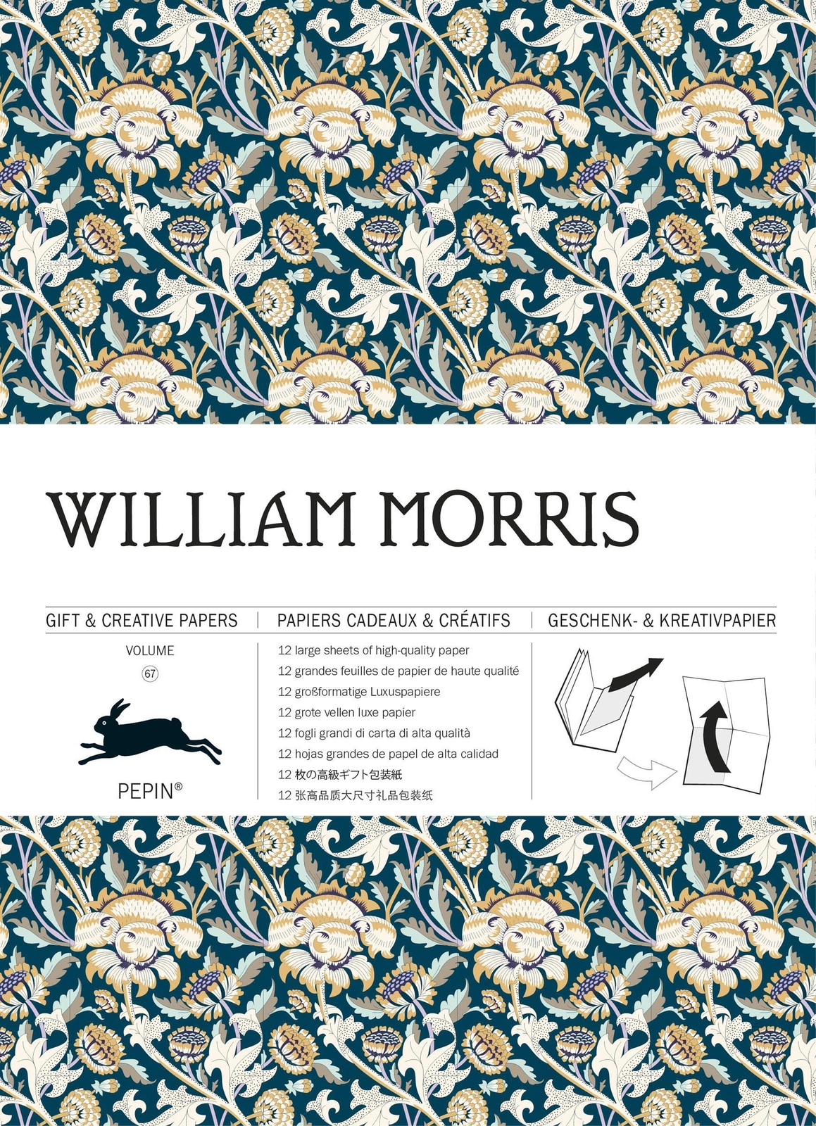 Thumbnail - William Morris | Geschenk- Und Kreativpapierbuch Vol 67 | Pepin Van