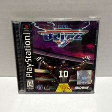 Midway NFL Blitz (PS1) NTSC-U/C 1998 Multiplayer Disc & Case
