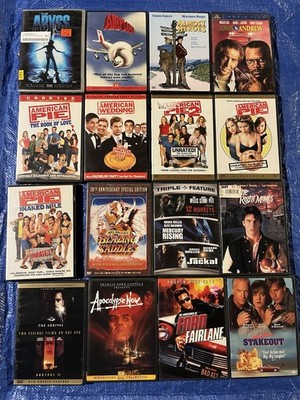 #11 80's 90' Action Comedy YOU PICK CHOOSE $5 Total Shipping Drop Down  Menu Bar