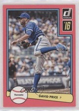 2016 Panini Donruss 1982 Design Pink Border David Price #D82-4 0q3