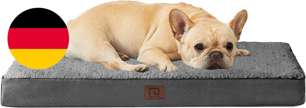 Eheyciga OrthopäDisches Hundebett Kleine Hunde 76X51Cm Waschbar, Grau-image