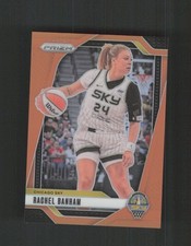 2024 Panini Prizm WNBA #25 Rachel Banham Orange Prizms #/99