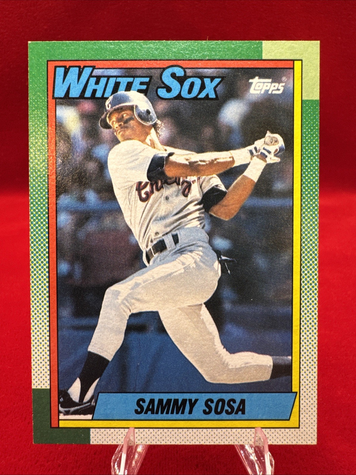 1990 Topps - Sammy Sosa #692 (RC). *B9