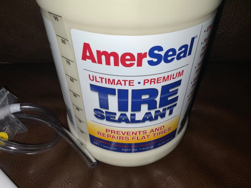 Amerseal Tire Sealant Amerseal 1 gallon with pump Best Tire Sealant Made in USA! - Image 3 of 4