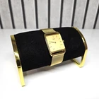 SEIKO Tank Quartz Rare Vintage Gold Plated Watch (6530-5200) - Used / Engraved