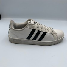 Adidas Cloudfoam Advantage AW4287 Mujer 8 Zapatos para Correr Blanco Negro Tenis