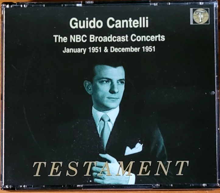 Guido Cantelli:  The NBC Broadcast Concerts, Jan 1951 & Dec 1951  (4 CD Set)