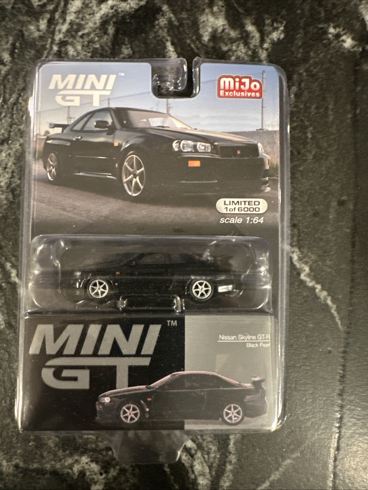 Mini GT Nissan LB-ER34 Super Silhouette Carbon Skyline IMX 2024