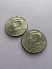 2000 P & D Kennedy Half Dollar (2) Clad Coins Circulated  Free shipping N 358