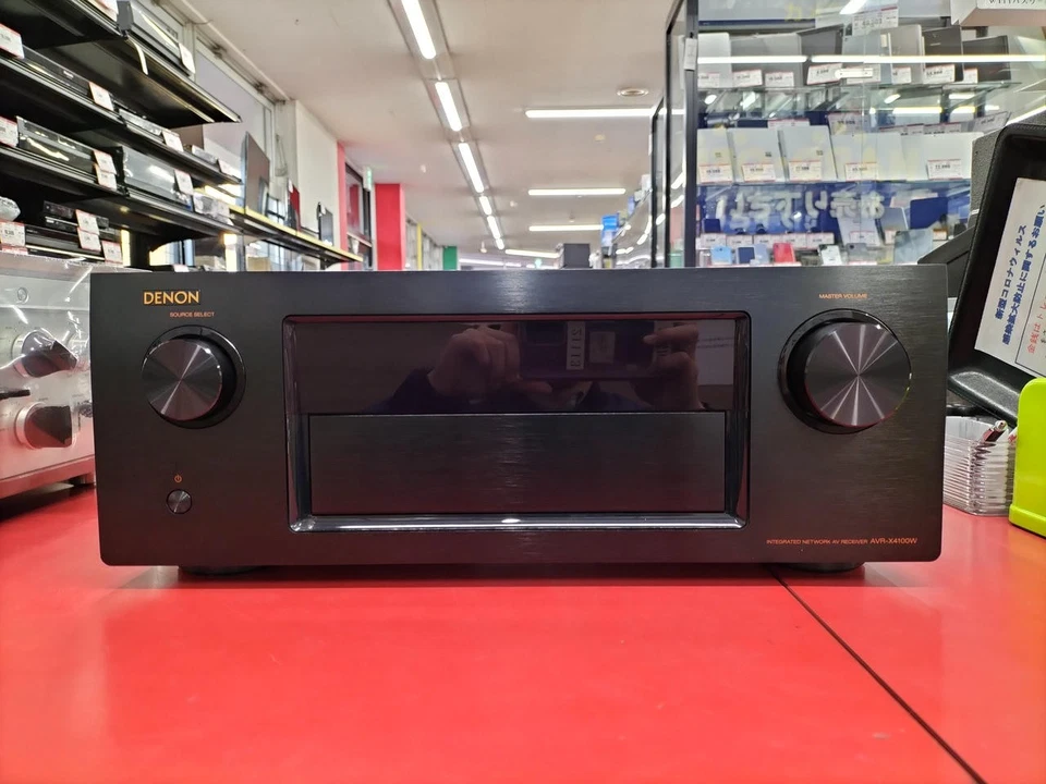 Denon AVR-X4100W 7.2Ch 125W per Channel 4K AV Receiver Dolby Atmos Wi-Fi Black - Image 4 of 4