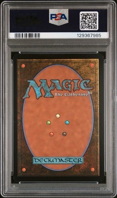 PSA 8 Chaos Emerald (7034) Purple - Foil Lotus Petal - Sonic