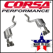 Corsa Sport 3 Axle-back Exhaust Kit 15-17 Ford Mustang Gt Premium Coupe 5.0l V8
