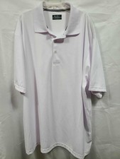 Ben Hogan Men's Golf Performance Polo Shirt Size 2XL Short Sleeve White