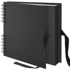 10 10 inch Scrapbook Photo Album DIY Picture Book 40 Pages, Thick Kraft Paper...