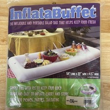 Inflatable Picnic Buffet Keeps Food & Drinks Chilled And Fresh Indoor Outdoor