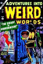 Cover of Adventures into Weird Worlds #27