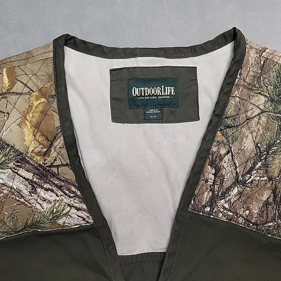 Outdoor Life Vest Hunting Shooting Mens XL Bird Game Outdoorsman Utility Gift - Image 2 of 4