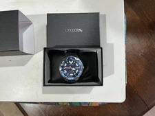 Citizen Men's Eco-Drive Promaster Orca Men's Blue Polyester Watch 46mm
